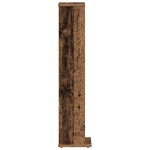 vidaXL Dulap CD-uri, lemn vechi, 21x20x88 cm, lemn compozit