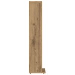 vidaXL Dulap CD-uri, stejar artizanal, 21x20x88 cm, lemn prelucrat