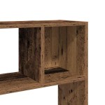 vidaXL Bibliotecă/Separator de cameră, Lemn vechi, 105x24x102 cm vidaXL Bibliotecă/Separator de cameră, Lemn vechi, 105x24x102 cm