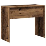 vidaXL Birou, Lemn vechi, 90x40x72 cm, lemn prelucrat