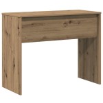 vidaXL Birou, stejar artizanal, 90x40x72 cm, lemn prelucrat