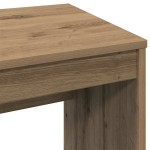vidaXL Birou, stejar artizanal, 90x40x72 cm, lemn prelucrat