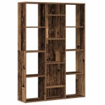vidaXL Separator cameră/Bibliotecă, Lemn vechi, 100x24x140 cm, PAL vidaXL Separator cameră/Bibliotecă, Lemn vechi, 100x24x140 cm, PAL