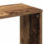 vidaXL Separator cameră/Bibliotecă, Lemn vechi, 100x24x140 cm, PAL vidaXL Separator cameră/Bibliotecă, Lemn vechi, 100x24x140 cm, PAL