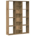 vidaXL Separator cameră/Bibliotecă, Stejar artizanal 100x24x140 cm PAL