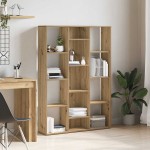 vidaXL Separator cameră/Bibliotecă, Stejar artizanal 100x24x140 cm PAL