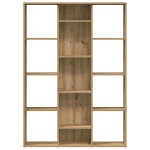vidaXL Separator cameră/Bibliotecă, Stejar artizanal 100x24x140 cm PAL