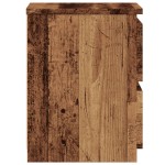 vidaXL Noptiere, 2 buc., lemn vechi, 30x30x40 cm, lemn prelucrat vidaXL Noptiere, 2 buc., lemn vechi, 30x30x40 cm, lemn prelucrat
