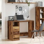 vidaXL Birou, lemn vechi, 102x76x50 cm, lemn prelucrat vidaXL Birou, lemn vechi, 102x76x50 cm, lemn prelucrat