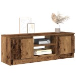 vidaXL Comodă TV, Lemn vechi, 102x30x36 cm, PAL vidaXL Comodă TV, Lemn vechi, 102x30x36 cm, PAL