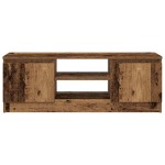 vidaXL Comodă TV, Lemn vechi, 102x30x36 cm, PAL vidaXL Comodă TV, Lemn vechi, 102x30x36 cm, PAL