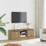 vidaXL Dulap TV, stejar artizanal, 102x30x36 cm, lemn prelucrat