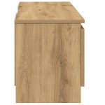 vidaXL Dulap TV, stejar artizanal, 102x30x36 cm, lemn prelucrat