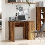 vidaXL Birou, lemn vechi,100x55x75 cm, lemn prelucrat