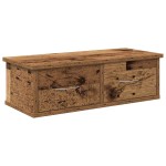 vidaXL Dulap de perete, lemn învechit, 60x26x18,5 cm, lemn prelucrat vidaXL Dulap de perete, lemn învechit, 60x26x18,5 cm, lemn prelucrat