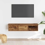 vidaXL Dulap de perete, lemn învechit, 88x26x18,5 cm, lemn prelucrat vidaXL Dulap de perete, lemn învechit, 88x26x18,5 cm, lemn prelucrat