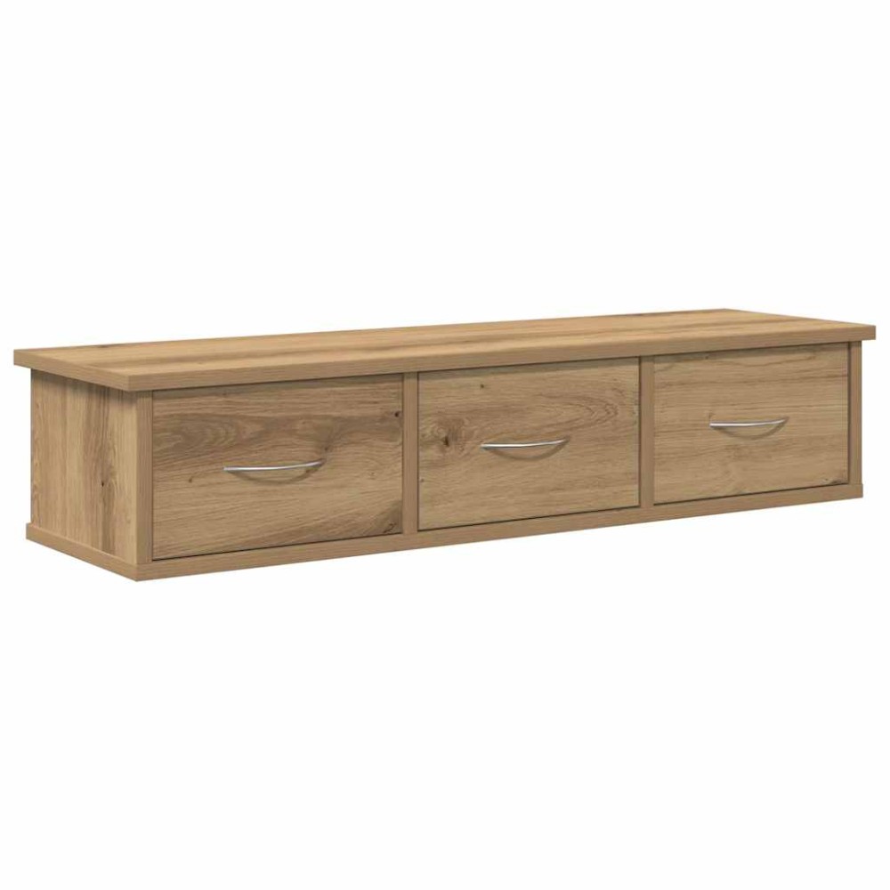 vidaXL Dulap de perete, stejar artizanal, 88x26x18,5cm, lemn prelucrat
