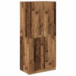 vidaXL Șifonier, Lemn vechi, 80x52x180 cm, lemn prelucrat