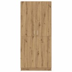 vidaXL Șifonier, stejar artizanal, 80x52x180 cm, lemn prelucrat