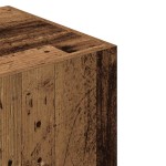 vidaXL Șifonier, Lemn vechi, 90x52x200 cm, PAL vidaXL Șifonier, Lemn vechi, 90x52x200 cm, PAL