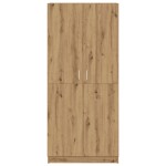 vidaXL Șifonier, stejar artizanal, 90x52x200 cm, lemn prelucrat