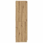 vidaXL Șifonier, stejar artizanal, 90x52x200 cm, lemn prelucrat