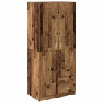 vidaXL Șifonier, Lemn vechi, 80x52x180 cm, lemn prelucrat vidaXL Șifonier, Lemn vechi, 80x52x180 cm, lemn prelucrat