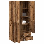 vidaXL Șifonier, Lemn vechi, 80x52x180 cm, lemn prelucrat vidaXL Șifonier, Lemn vechi, 80x52x180 cm, lemn prelucrat