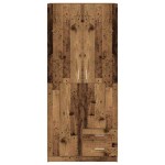 vidaXL Șifonier, Lemn vechi, 80x52x180 cm, lemn prelucrat vidaXL Șifonier, Lemn vechi, 80x52x180 cm, lemn prelucrat