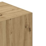 vidaXL Șifonier, stejar artizanal, 80x52x180 cm, lemn prelucrat