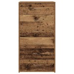 vidaXL Servantă cu 6 sertare, Lemn vechi, 50 x 34 x 96 cm, PAL