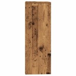 vidaXL Servantă cu 6 sertare, Lemn vechi, 50 x 34 x 96 cm, PAL
