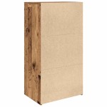 vidaXL Servantă cu 6 sertare, Lemn vechi, 50 x 34 x 96 cm, PAL