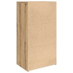 vidaXL Servantă cu 6 sertare, Stejar artizanal, 50 x 34 x 96 cm, PAL