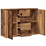 vidaXL Dulap, lemn învechit, 88x30x64 cm, lemn prelucrat vidaXL Dulap, lemn învechit, 88x30x64 cm, lemn prelucrat