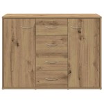 vidaXL Dulap, stejar artizanal, 88x30x64 cm, lemn prelucrat