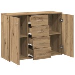 vidaXL Dulap, stejar artizanal, 88x30x64 cm, lemn prelucrat