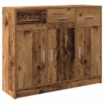 vidaXL Dulap, lemn vechi, 91x28x75 cm, lemn prelucrat