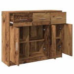 vidaXL Dulap, lemn vechi, 91x28x75 cm, lemn prelucrat