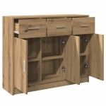 vidaXL Dulap, stejar artizanal, 91x28x75 cm, lemn prelucrat