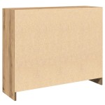 vidaXL Dulap, stejar artizanal, 91x28x75 cm, lemn prelucrat