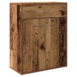 vidaXL Bufetă din lemn vechi 60x30x75 cm din lemn prelucrat