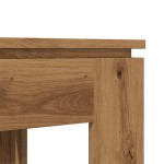 vidaXL Masă de bucătărie, Stejar artizanal 120x60x76 cm lemn prelucrat