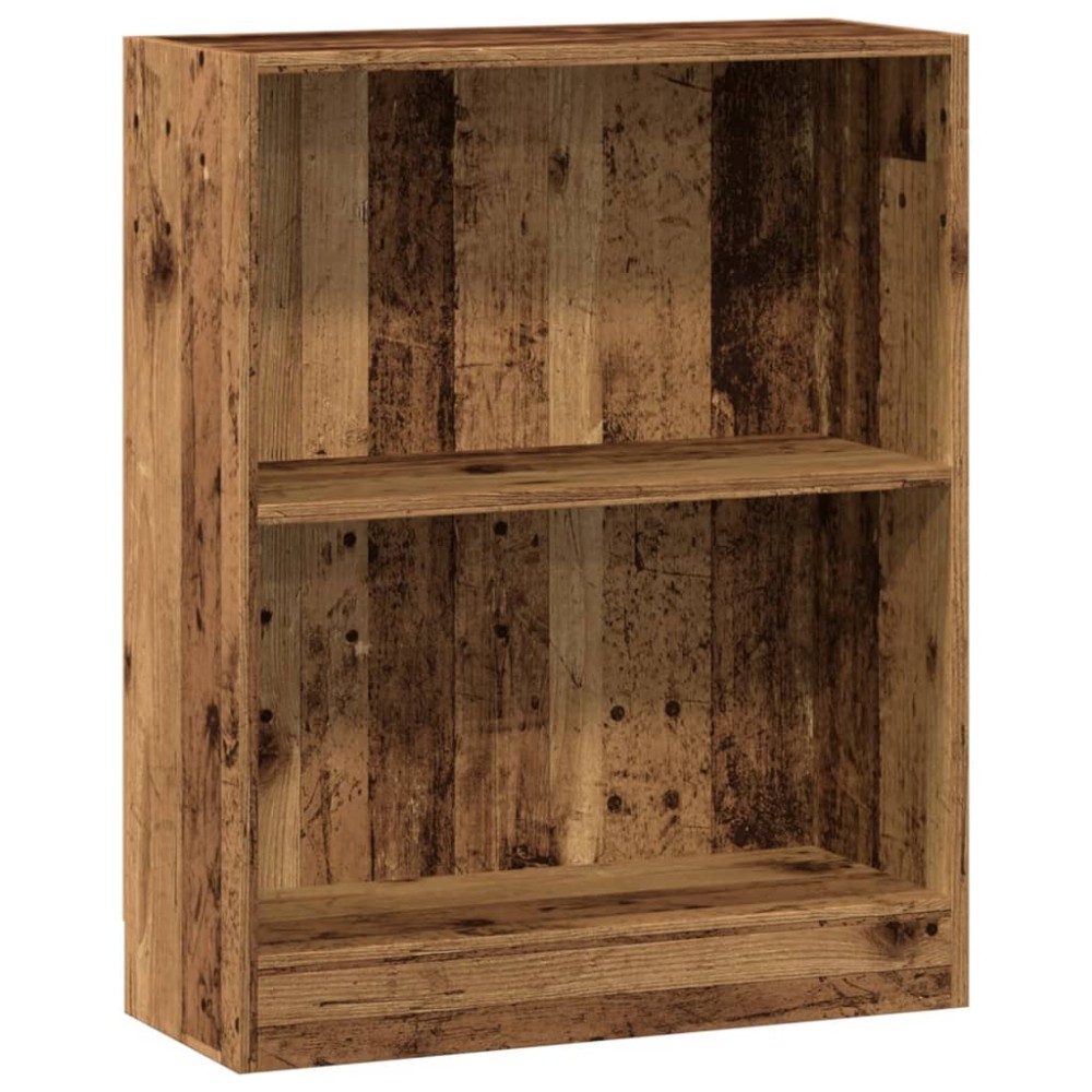 vidaXL Bibliotecă, lemn vechi, 60x24x76 cm, lemn prelucrat