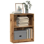 vidaXL Bibliotecă, lemn vechi, 60x24x76 cm, lemn prelucrat vidaXL Bibliotecă, lemn vechi, 60x24x76 cm, lemn prelucrat
