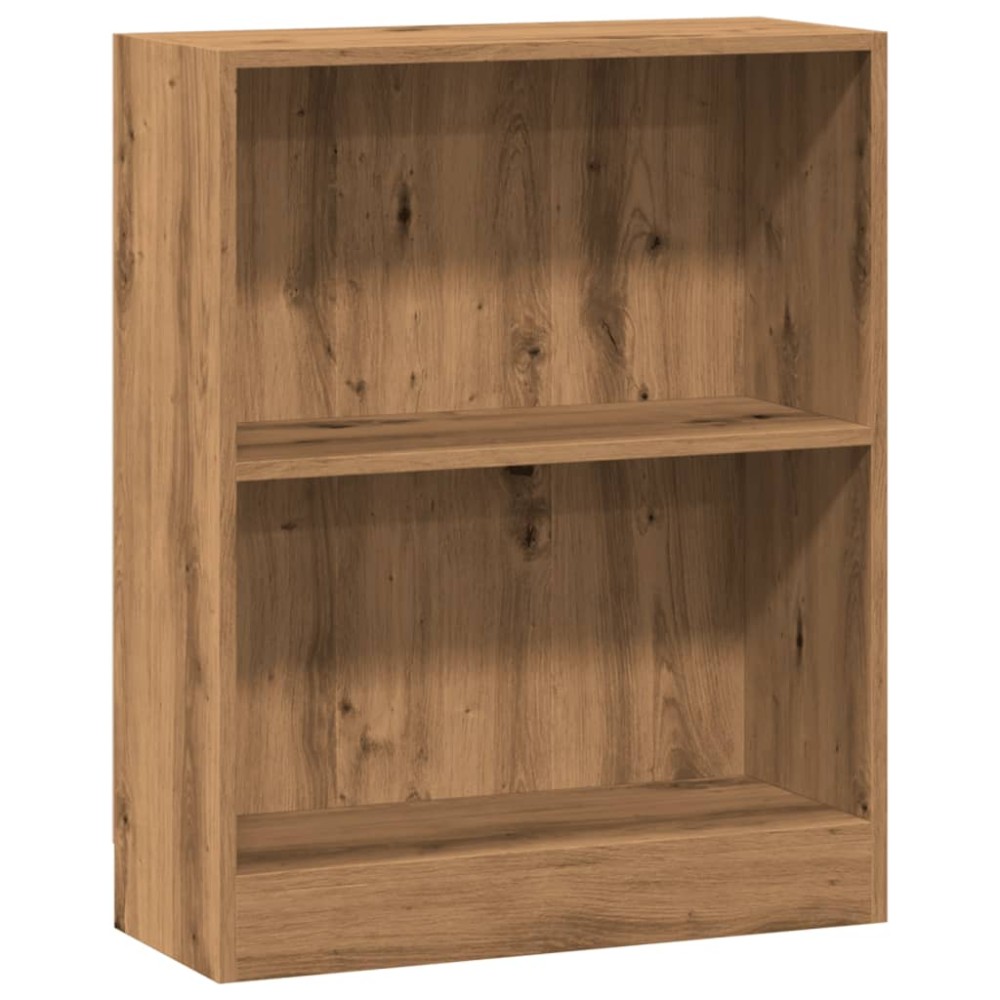 vidaXL Bibliotecă, stejar artizanal, 60x24x76cm, lemn prelucrat