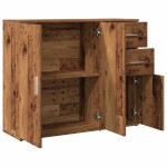 vidaXL Dulap, lemn vechi, 91x29,5x75 cm, lemn prelucrat