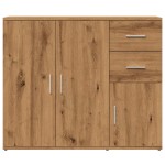 vidaXL Dulap, stejar artizanal, 91x29,5x75 cm, lemn prelucrat