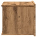 vidaXL Noptiere de perete, 2 buc., stejar artizanal, 40x32x30 cm