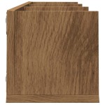 vidaXL Raft perete CD-uri stejar artizanal 75x18x18 cm lemn prelucrat vidaXL Raft perete CD-uri stejar artizanal 75x18x18 cm lemn prelucrat